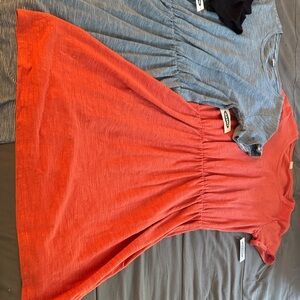 Old Navy Vibrant Red and Classic Blue Dress. Also one black. Sold separately